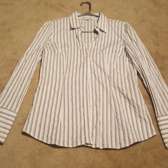 Express Botton Down Blouse - Picture 1 of 3